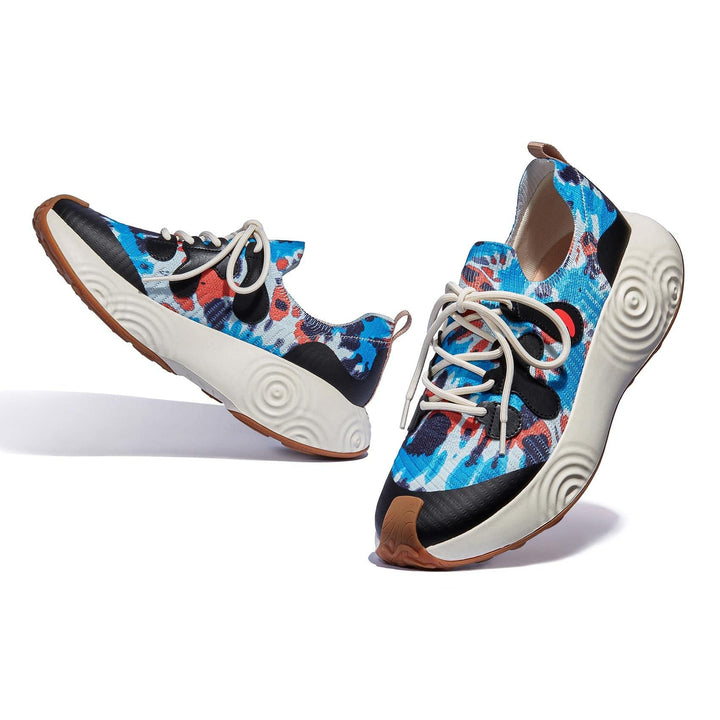 UIN Men Tie Dye Gallery Brava I Men Canvas loafers
