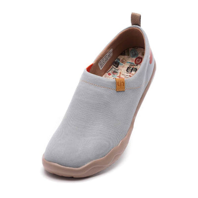 UIN Footwear Men Toledo Grey Canvas loafers