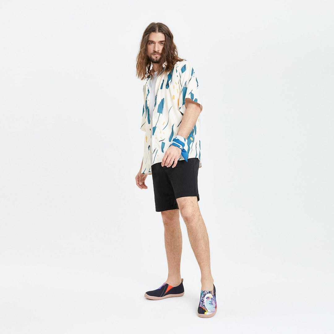 UIN Men Trippy Apollo Toledo I Man Canvas loafers