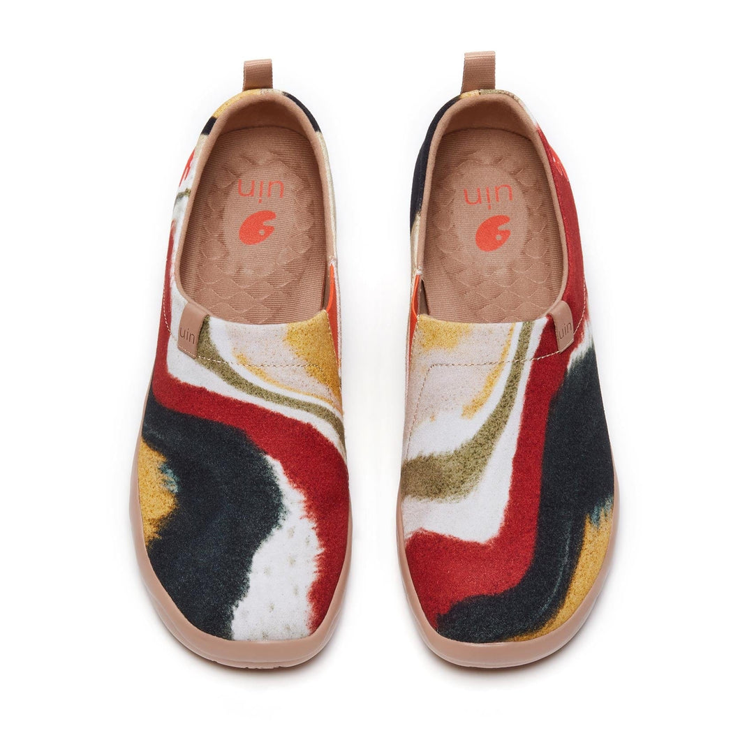 UIN Men Wavy Coastline Toledo I Men Canvas loafers