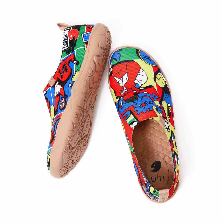 UIN Men World Cup Canvas loafers