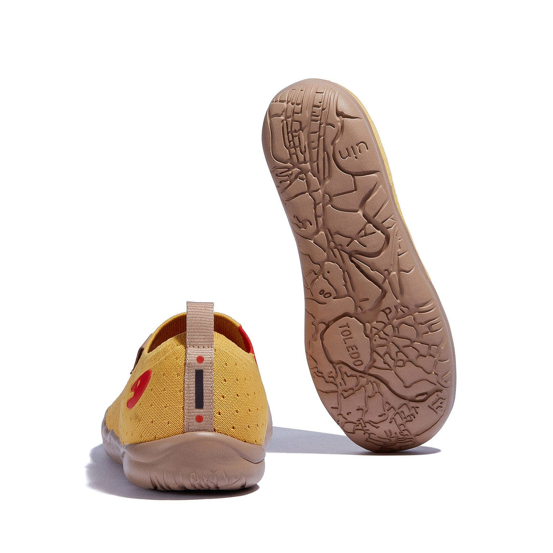 UIN Women Amber Yellow Toledo I Women Canvas loafers