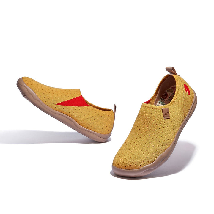 UIN Women Amber Yellow Toledo I Women Canvas loafers
