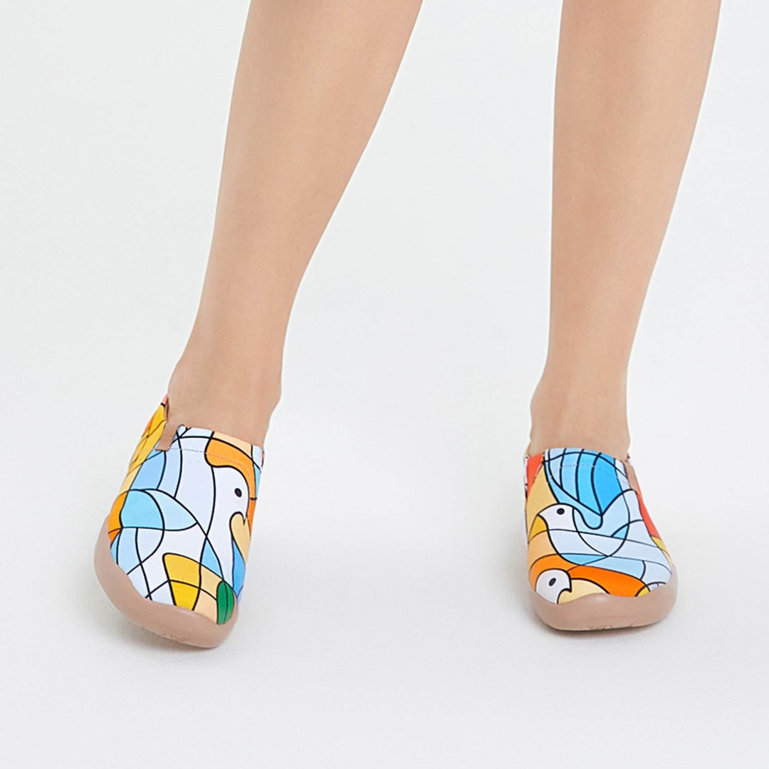 UIN Women Angel of Love Toledo I Women Canvas loafers
