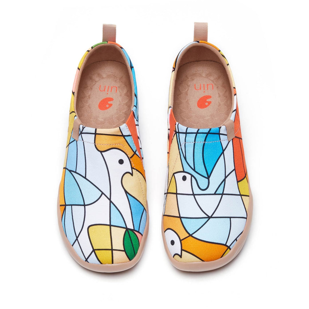 UIN Women Angel of Love Toledo I Women Canvas loafers