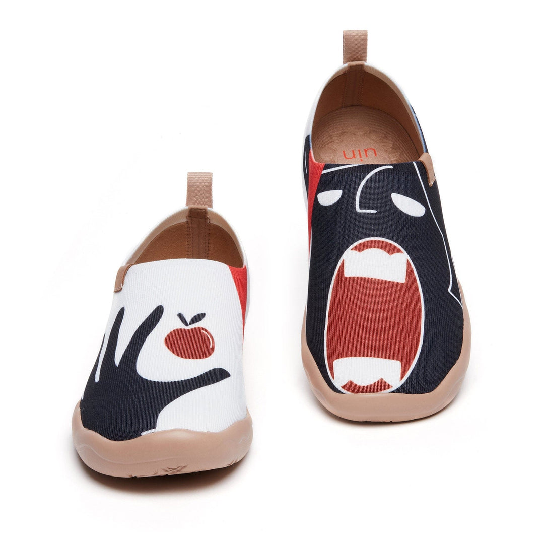 UIN Women Apple in My Mouth Toledo I Women Canvas loafers