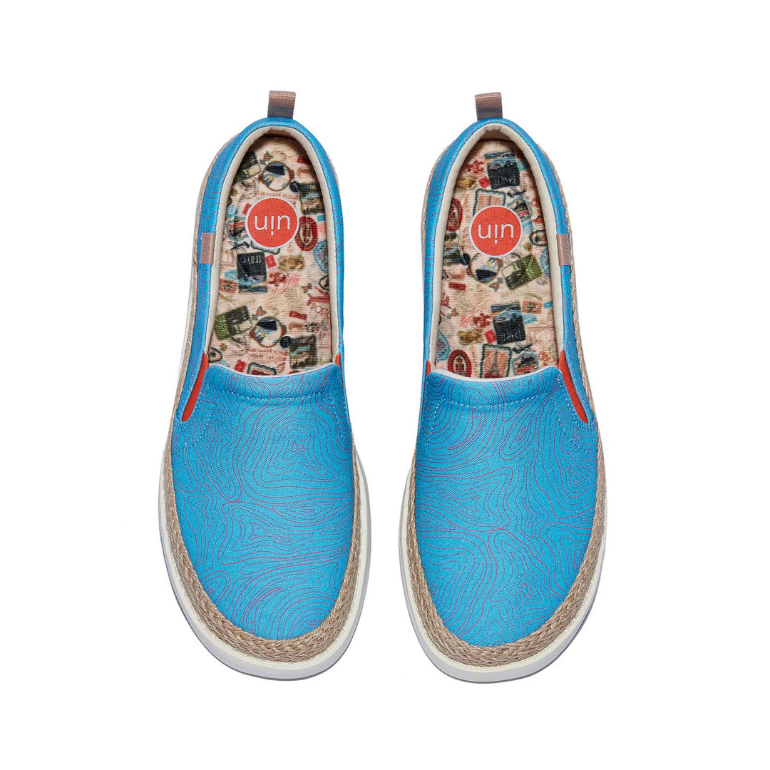 UIN Women Bachelor Button Tarragona I Women Canvas loafers