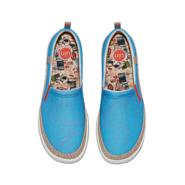 UIN Women Bachelor Button Tarragona I Women Canvas loafers