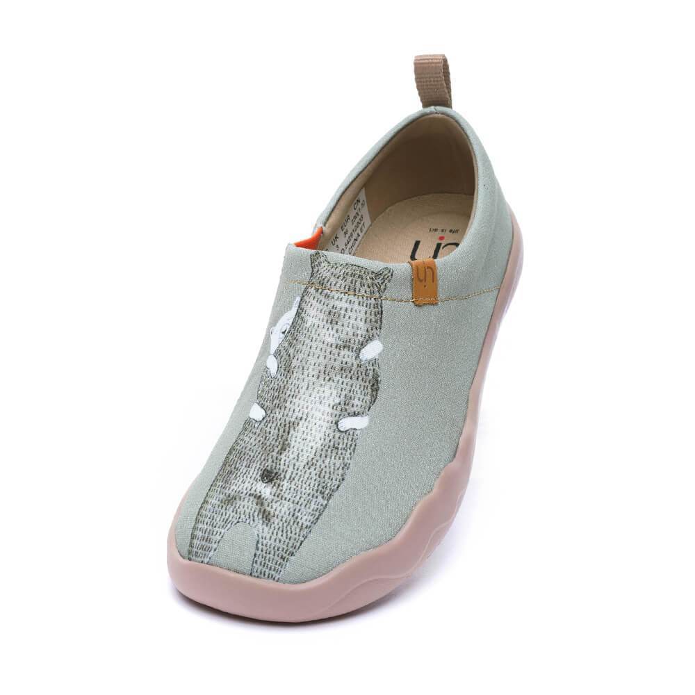 UIN Footwear Women -Bear's Hug- Cute Canvas Slip-ons for Ladies Canvas loafers