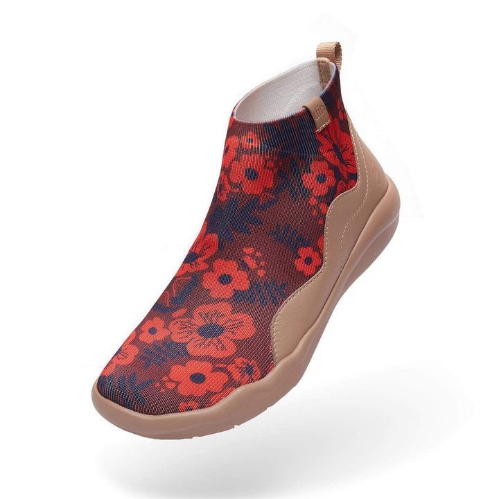 UIN Women Belle de Nuit-Red Madrid II Women Canvas loafers