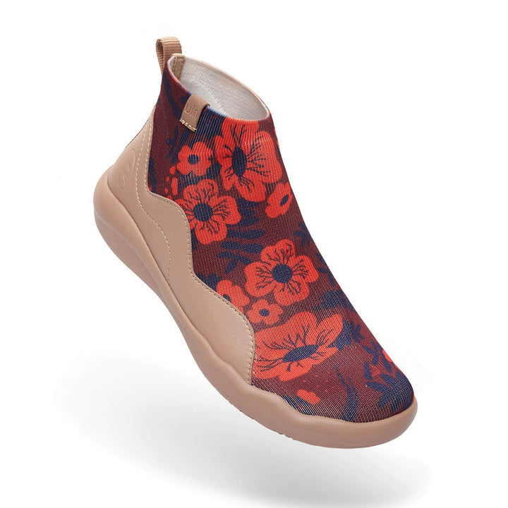 UIN Women Belle de Nuit-Red Madrid II Women Canvas loafers