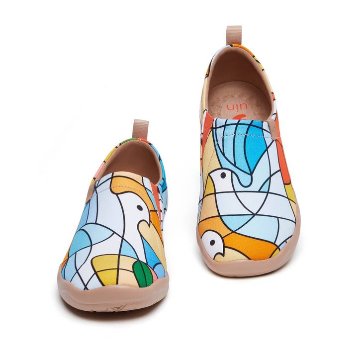 UIN Women Blessings Dove Toledo I Women Canvas loafers