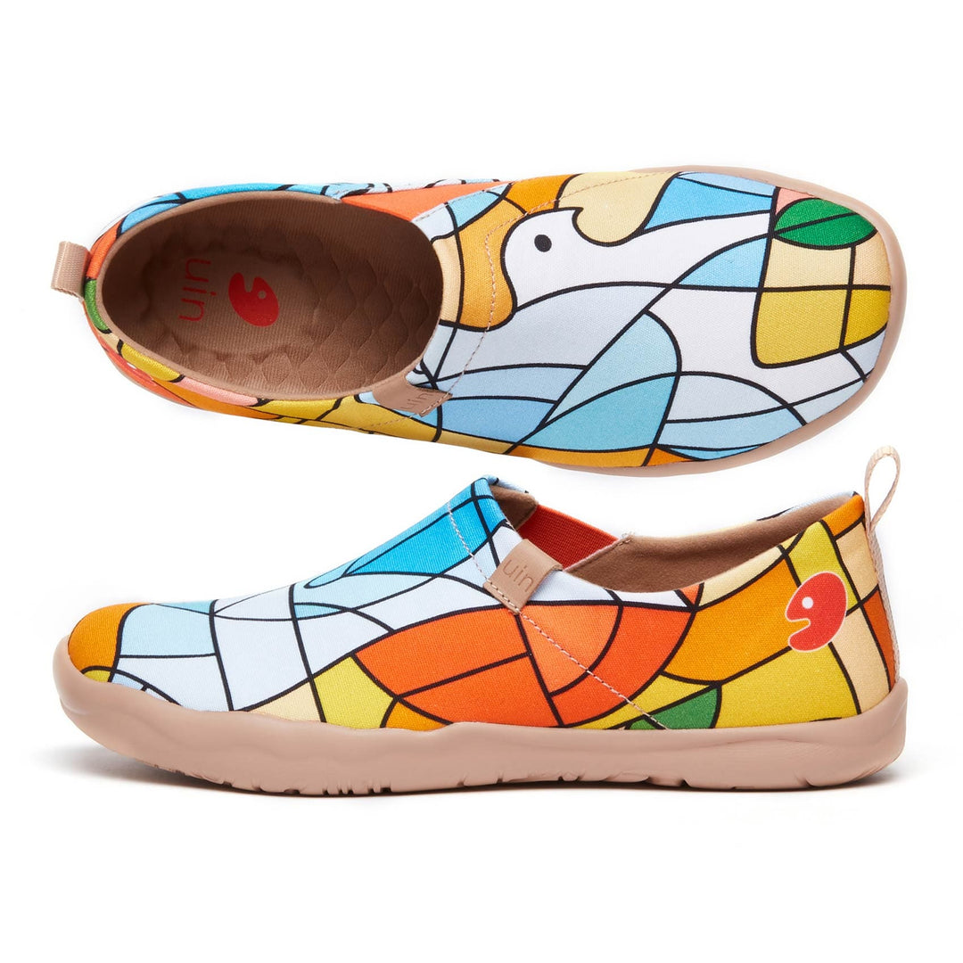UIN Women Blessings Dove Toledo I Women Canvas loafers
