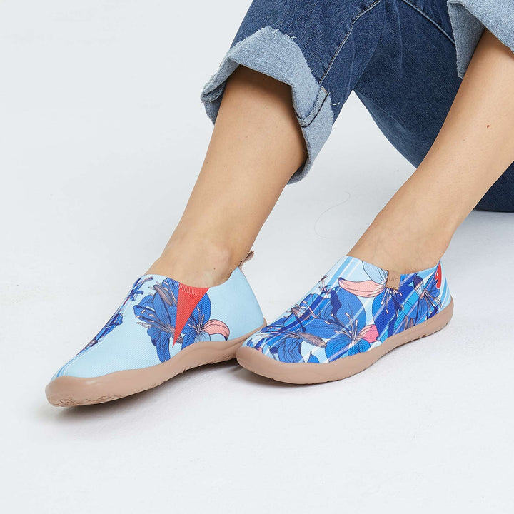 UIN Women Blue Lily Toledo I Women Canvas loafers