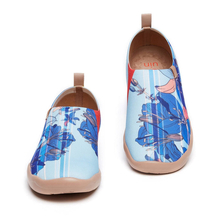UIN Women Blue Lily Toledo I Women Canvas loafers