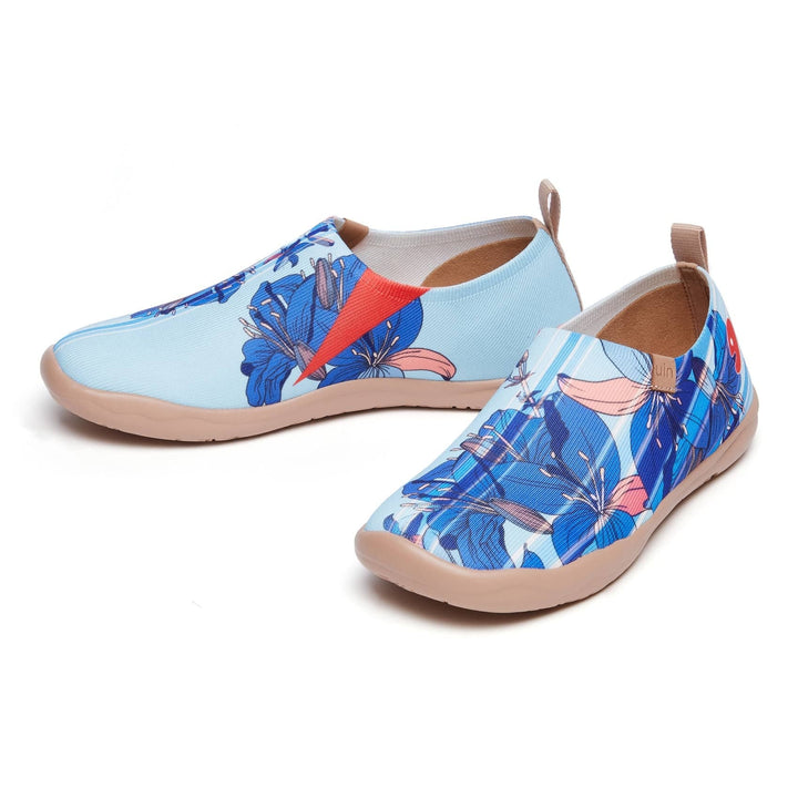 UIN Women Blue Lily Toledo I Women Canvas loafers