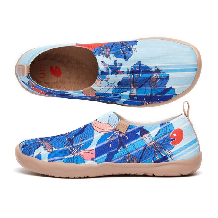 UIN Women Blue Lily Toledo I Women Canvas loafers