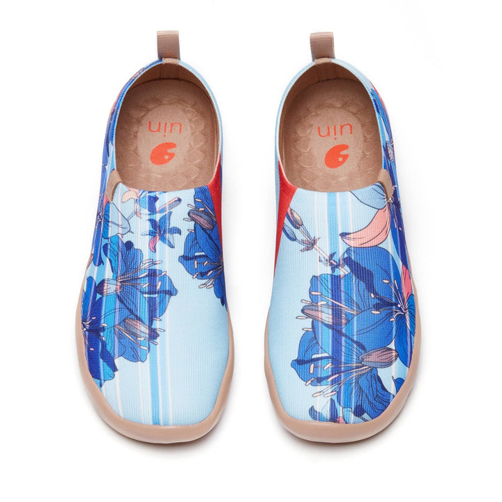 UIN Women Blue Lily Toledo I Women Canvas loafers
