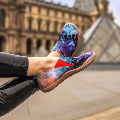 UIN Footwear Women Bonjour Canvas loafers