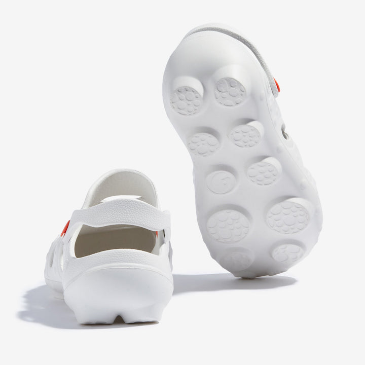 UIN Women Bright-Moon White Octopus I Women Canvas loafers