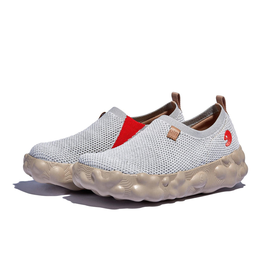 UIN Women Bright White Toledo VI Women Canvas loafers