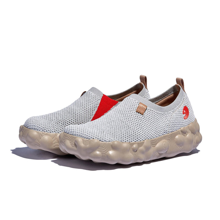 UIN Women Bright White Toledo VI Women Canvas loafers