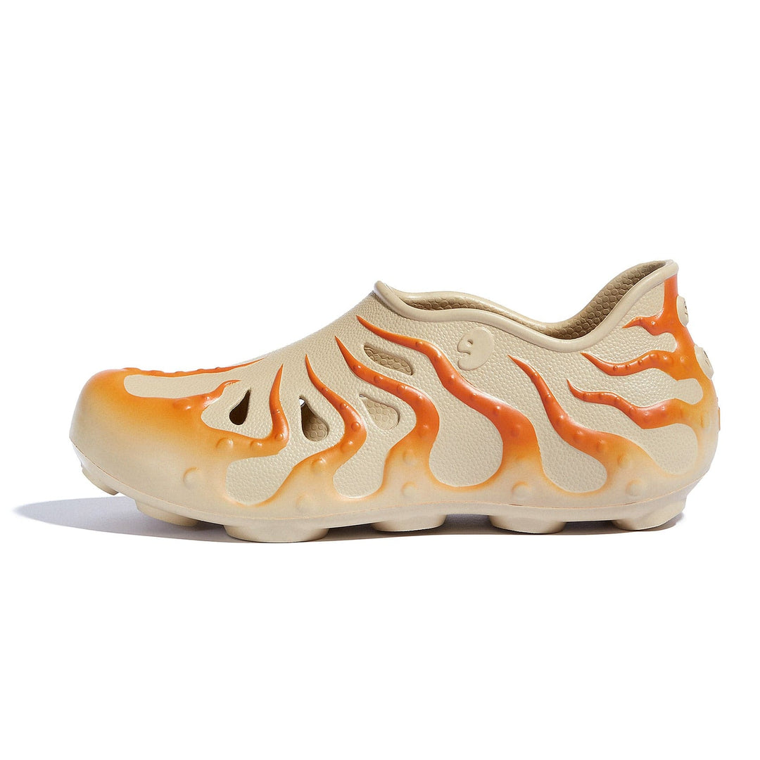 UIN Women Brown & Auburn Octopus II Women Canvas loafers