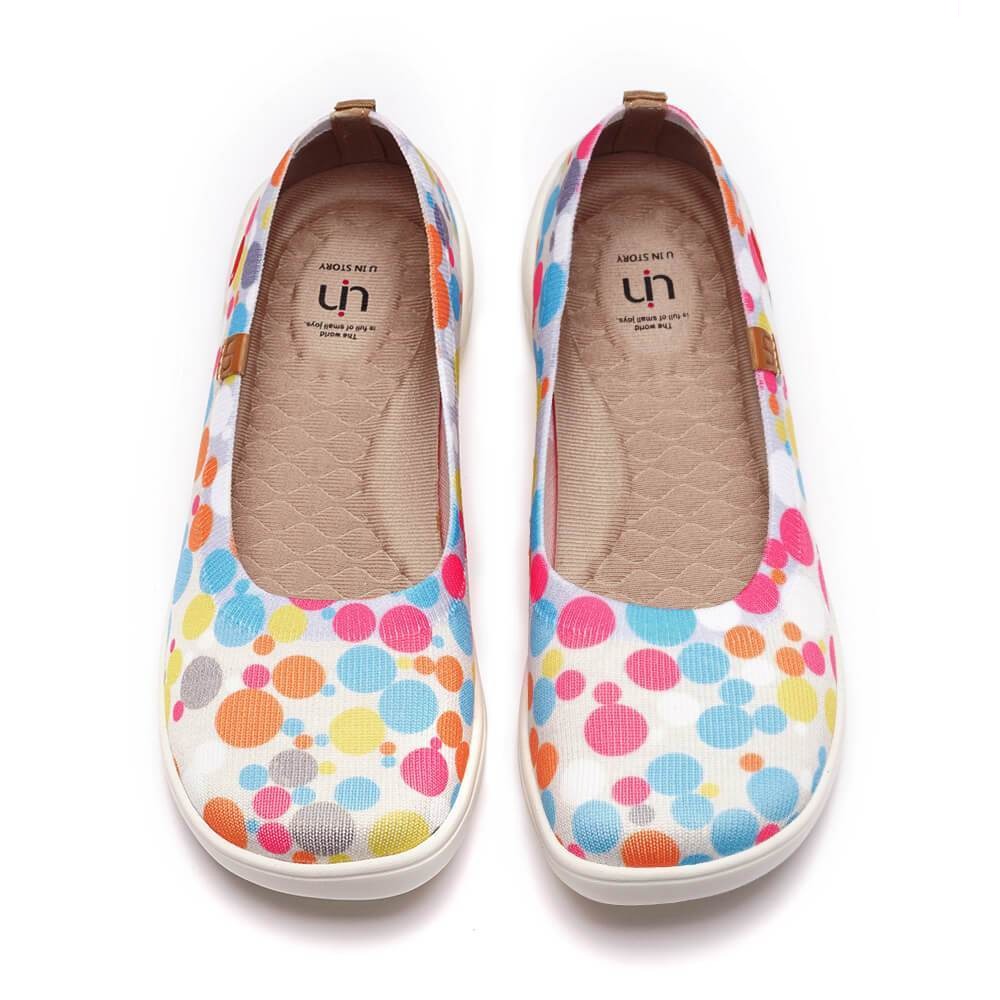 UIN Footwear Women Bubble Canvas loafers