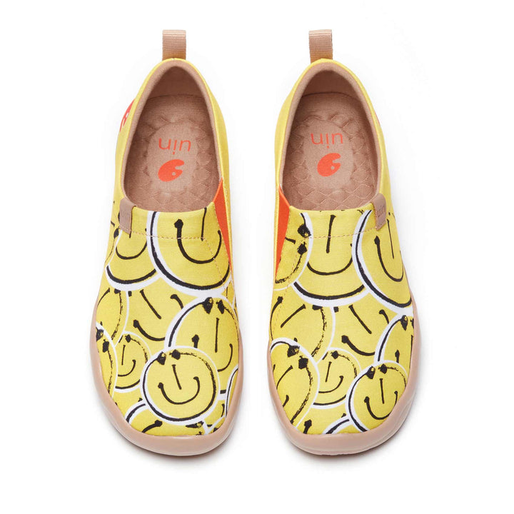UIN Women Bubbling Smile Toledo I Women Canvas loafers