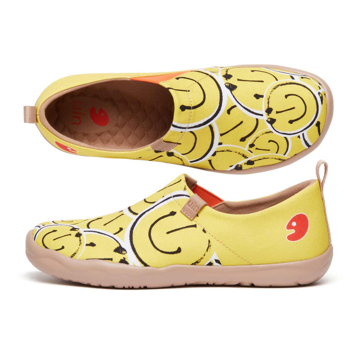 UIN Women Bubbling Smile Toledo I Women Canvas loafers