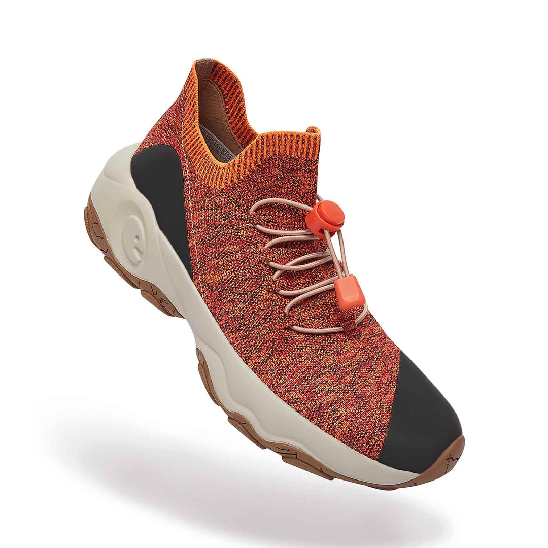 UIN Women Burnt Orange Cazorla I Women Canvas loafers