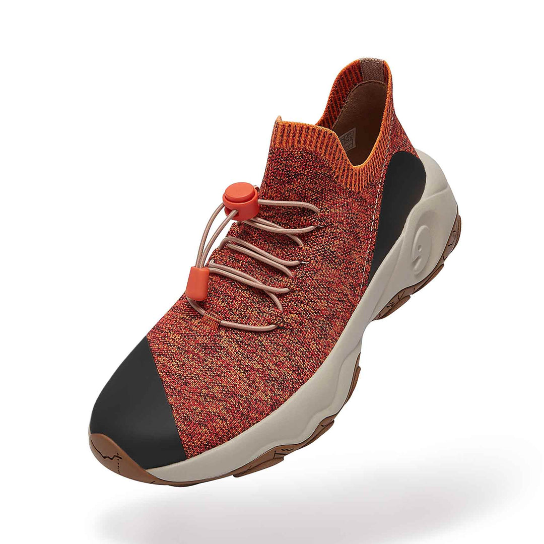 UIN Women Burnt Orange Cazorla I Women Canvas loafers