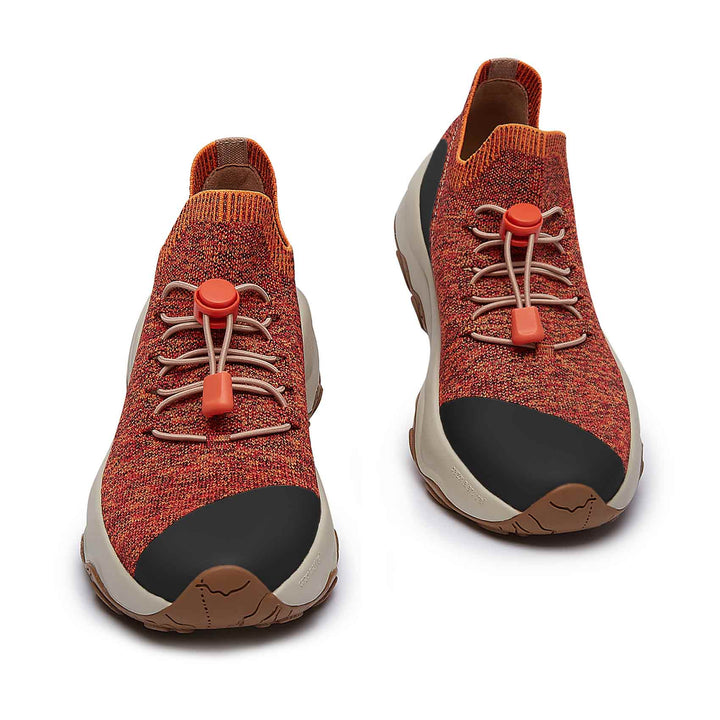 UIN Women Burnt Orange Cazorla I Women Canvas loafers