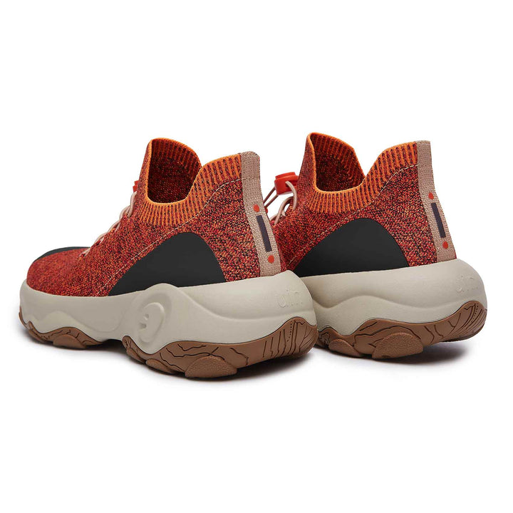 UIN Women Burnt Orange Cazorla I Women Canvas loafers