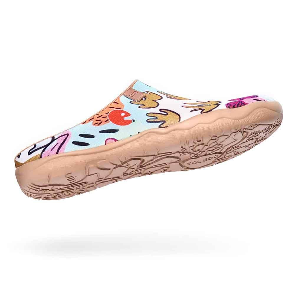 UIN Footwear Women Cactus Slipper Canvas loafers