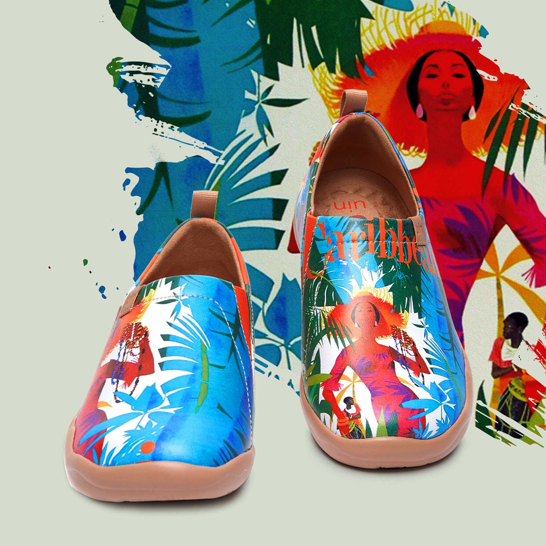UIN Women Caribbean Sea Toledo I Women Canvas loafers