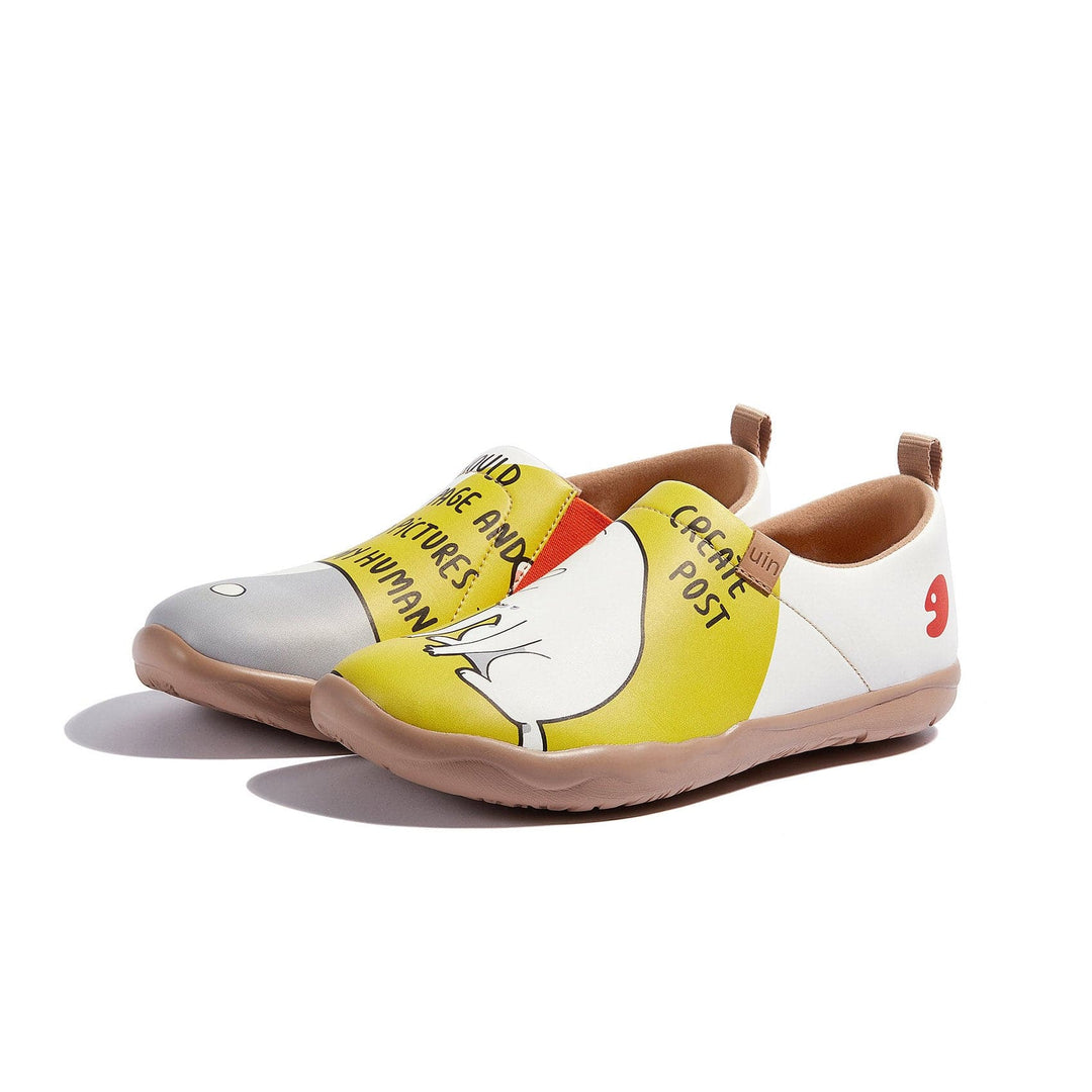 UIN Women Catstagram Toledo I Women Canvas loafers