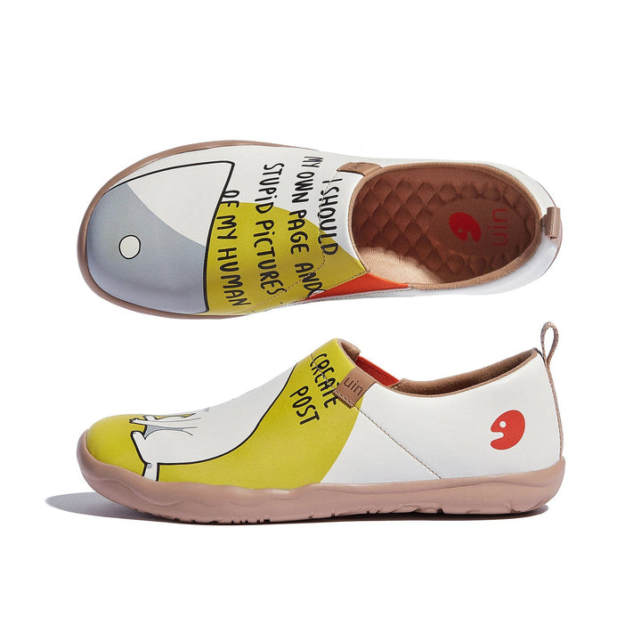 UIN Women Catstagram Toledo I Women Canvas loafers