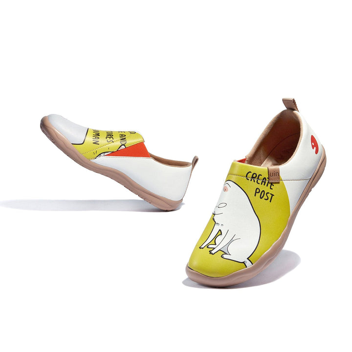 UIN Women Catstagram Toledo I Women Canvas loafers