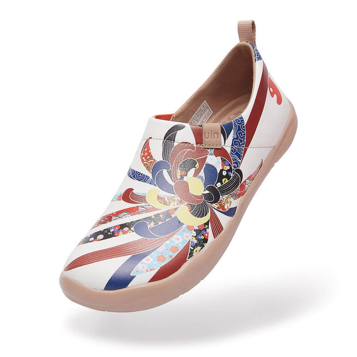 UIN Women Chrysanthemum Canvas loafers