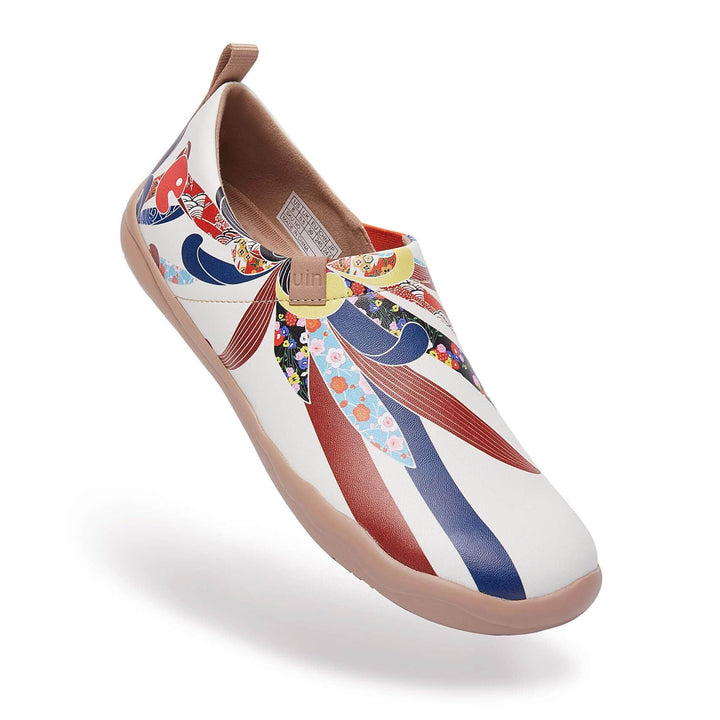 UIN Women Chrysanthemum Canvas loafers