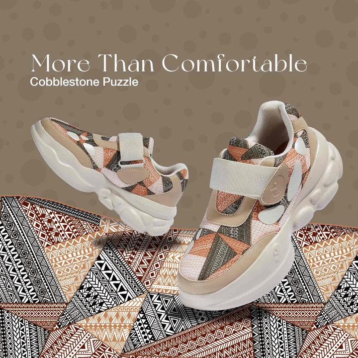 UIN Women Cobblestone Puzzle Ronda I Women Canvas loafers
