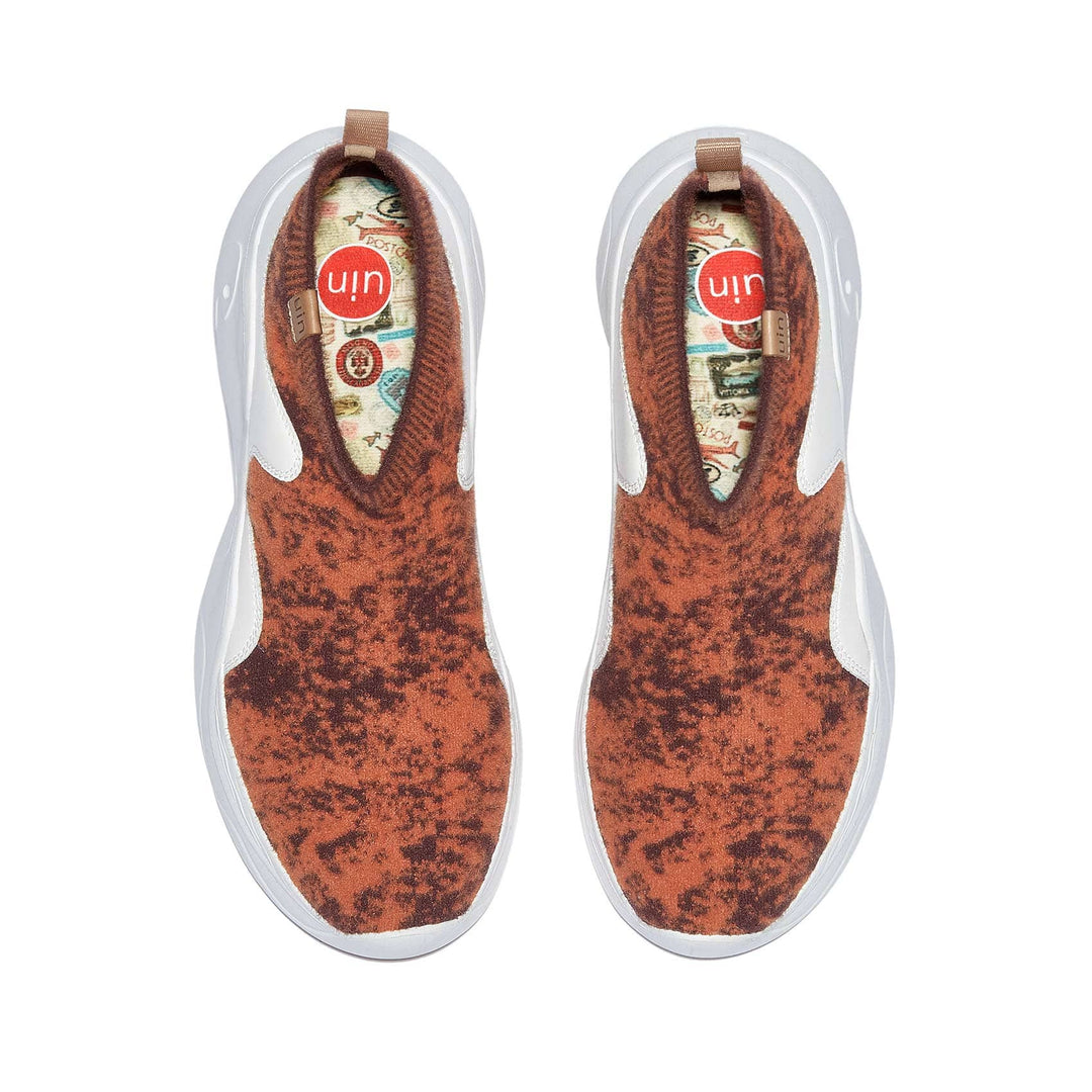 UIN Women Coconut Brown Palma II Women Canvas loafers