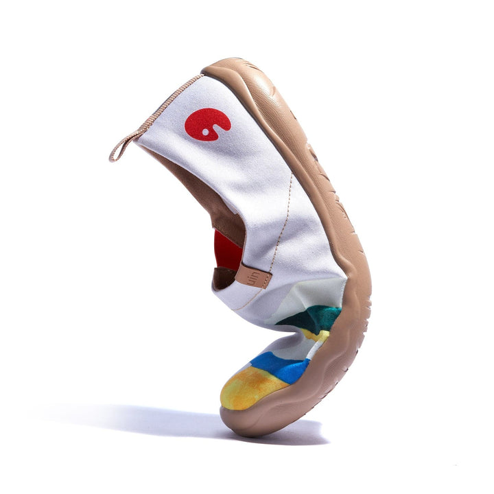UIN Women Collage Color Toledo I Women Canvas loafers