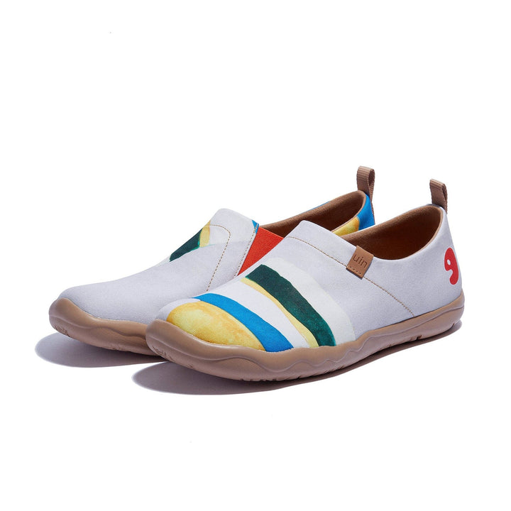 UIN Women Collage Color Toledo I Women Canvas loafers