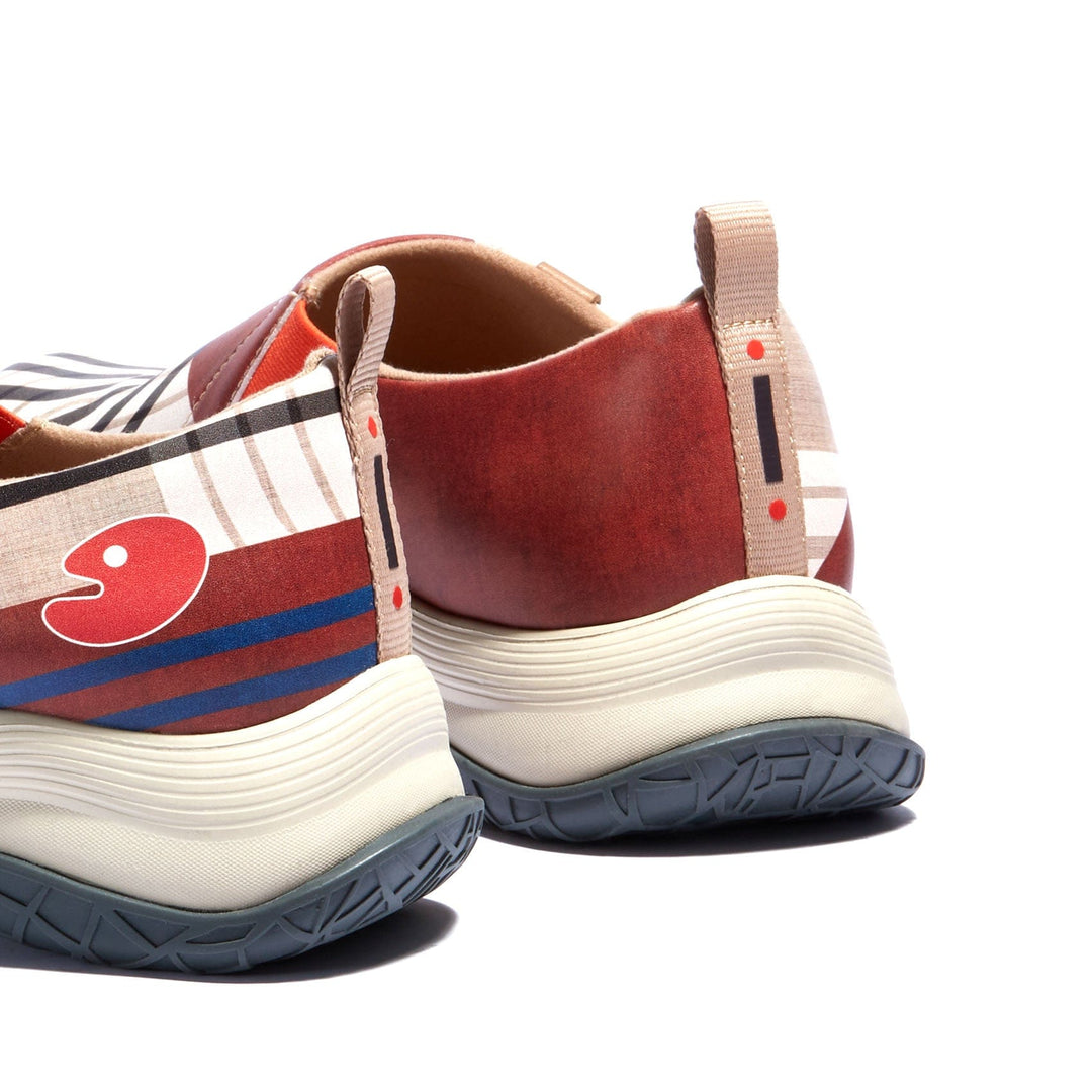 UIN Women Collage Track Toledo V Women Canvas loafers