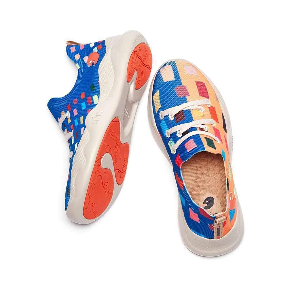 UIN Women Color Block Women Canvas loafers