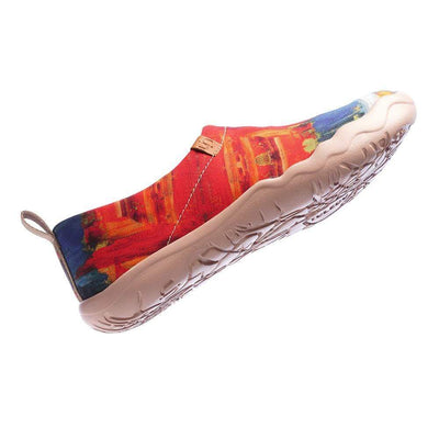 UIN Footwear Women Color Brush Artist Canvas Loafers for Women Canvas loafers