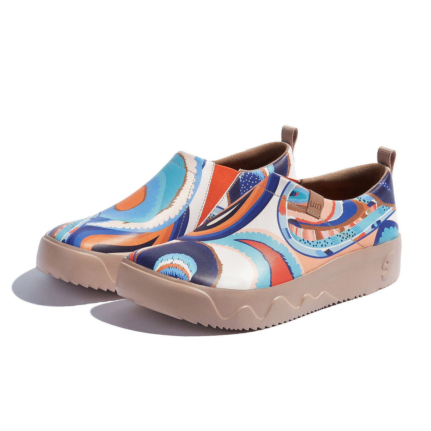UIN Footwear Women Colorful Whirlpool II Toledo IX Women Canvas loafers