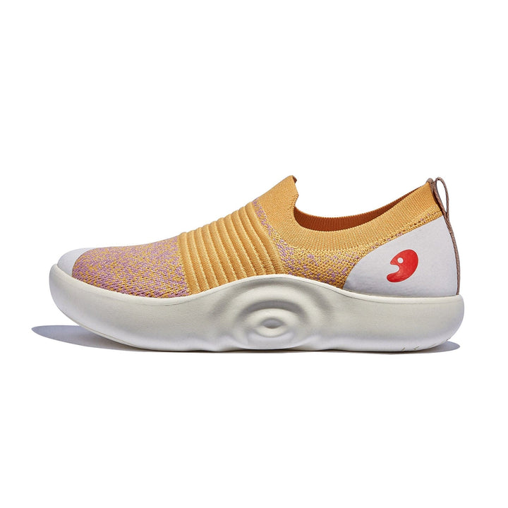 UIN Women Cork Yellow Mahon IV Women Canvas loafers